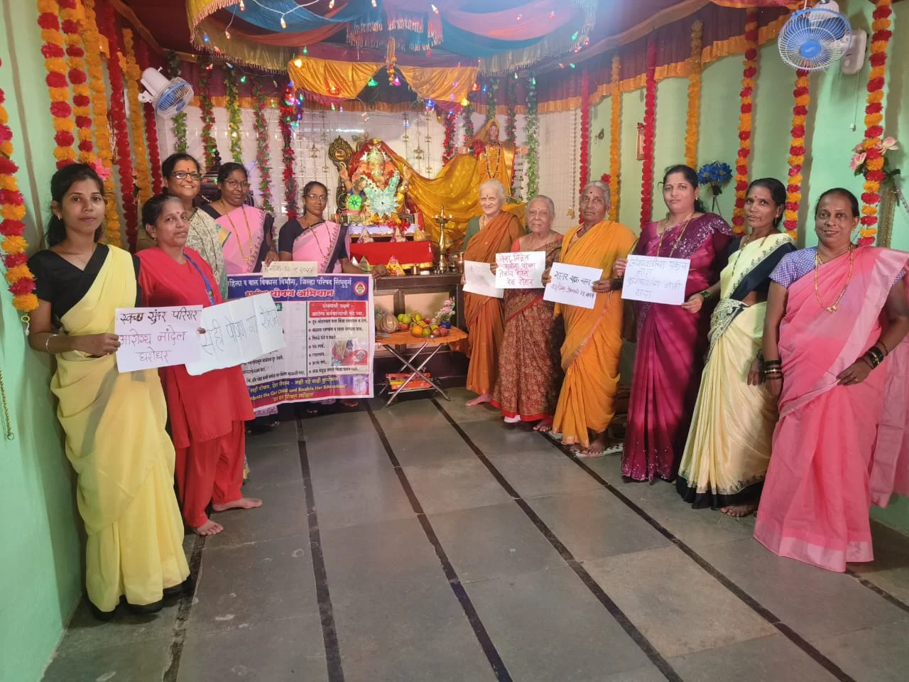 साळशीत पोषण आहार व संतुलीत आहार विषयक मार्गदर्शन कार्यक्रम संपन्न.