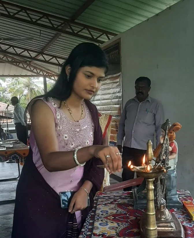 मळगांव येथे साधना कला अकादमीचे उद्घाटन.