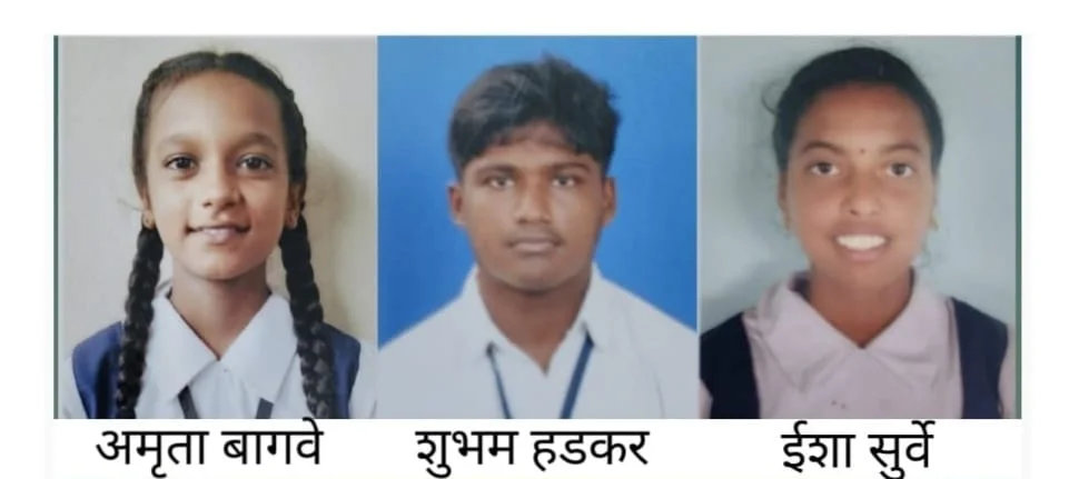 जिल्हास्तरीय शालेय मैदानी स्पर्धेमध्ये ओझर हायस्कूलचे यश.