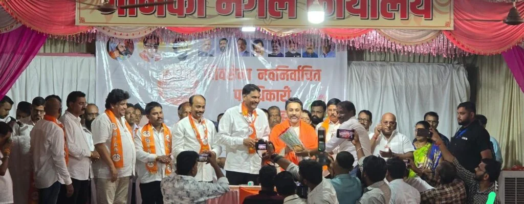 निलेश राणे यांच्या उपस्थितीत मालवणात शिवसेनेचा मेळावा उत्साहात ; निलेश राणे यांचा भव्य सत्कार.