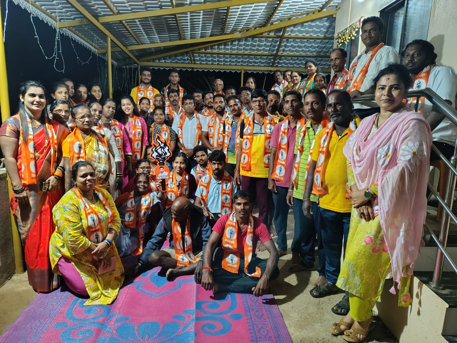 खोतजुवा ग्रामस्थांचा आमदार वैभव नाईक यांना एकमुखी पाठिंबा.