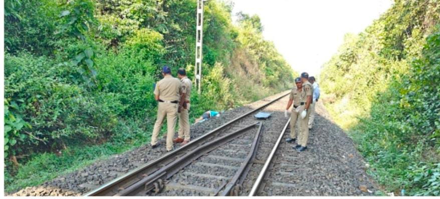 रेल्वे खाली येत शिरगांव येथील तरुणाची आत्महत्या.