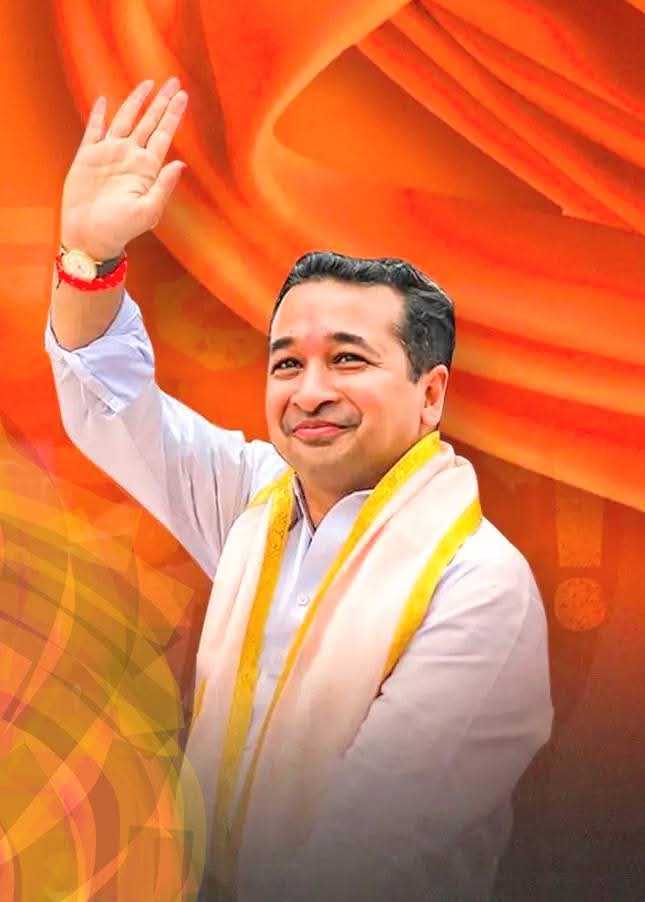 मत्स्योद्योग व बंदर विकास मंत्री नितेश राणे यांचे समाजसेवक श्रीकांत सावंत यांनी केले अभिनंदन.