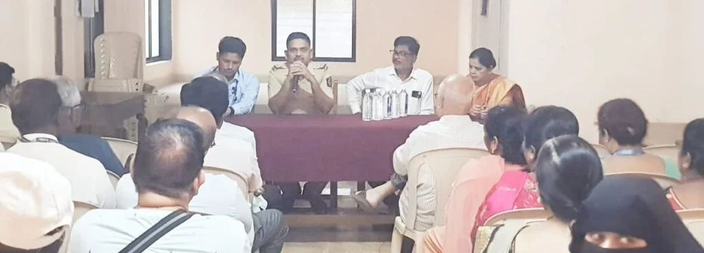 सायबर फसवणूक टाळण्यासाठी सतर्क राहा ; पोलीस निरीक्षक प्रवीण कोल्हे यांचे आवाहन.