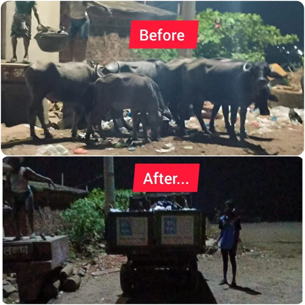 आमदार निलेश राणे यांच्या स्पाॅट पंचनाम्यानंतर नगरपरीषद प्रशासन ऍक्शन मोडवर.