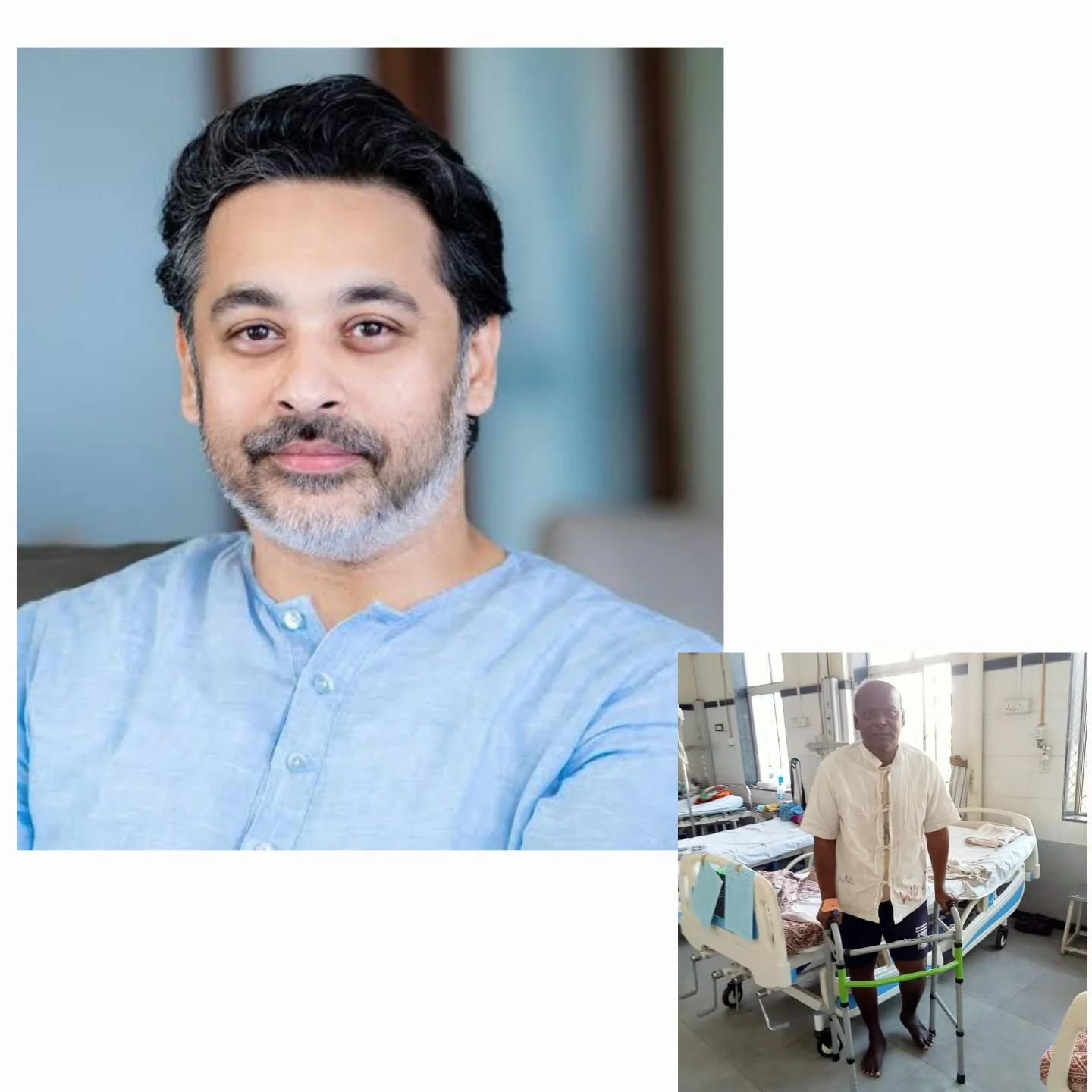 आ. निलेश राणेंच्या माध्यमातून कोळंब येथील धीरज कांदळगावकर यांची यशस्वी शस्त्रक्रिया.