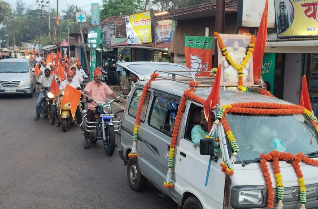 छत्रपती संभाजी महाराज जयंती निमित्त मालवणात दुचाकी रॅली…!
