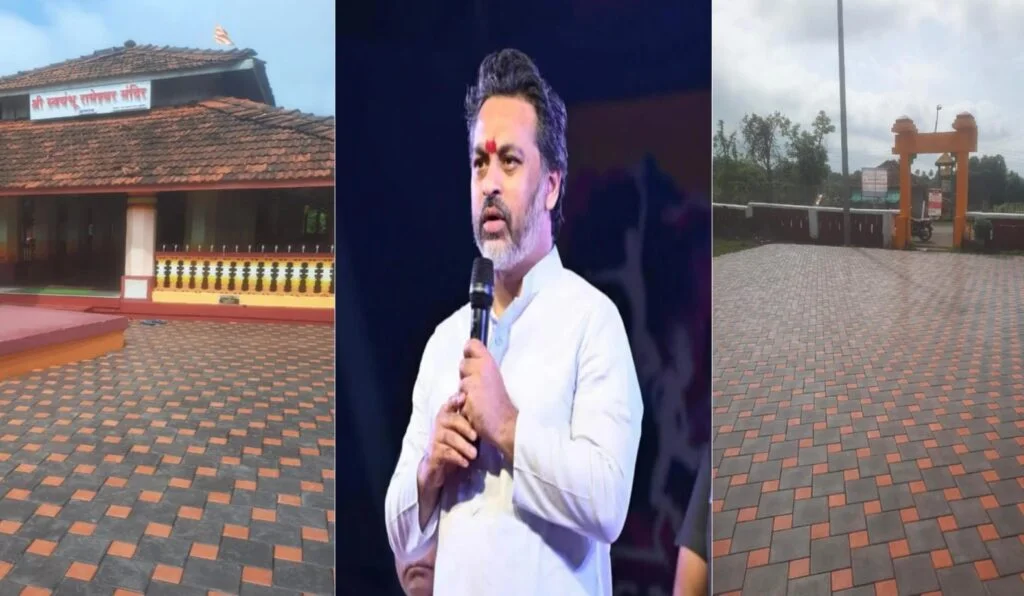 आमदार निलेश राणेंचे अणाव ग्रामस्थांनी मानले आभार.
