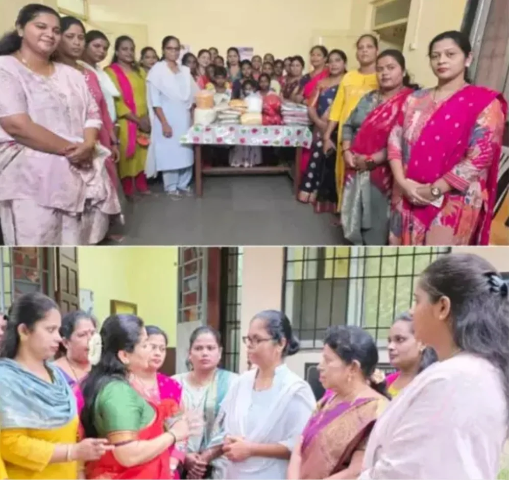 शिवसेना स्थापना दिनानिमित्त महिला सेनेच्‍या वतीने सामाजिक उपक्रम.