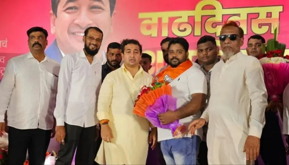 उबाठा सेना मालवणचे अल्पसंख्यांक तालुकाप्रमुख साजिद बांगी व आबिद बांगी यांचा भाजपात प्रवेश.