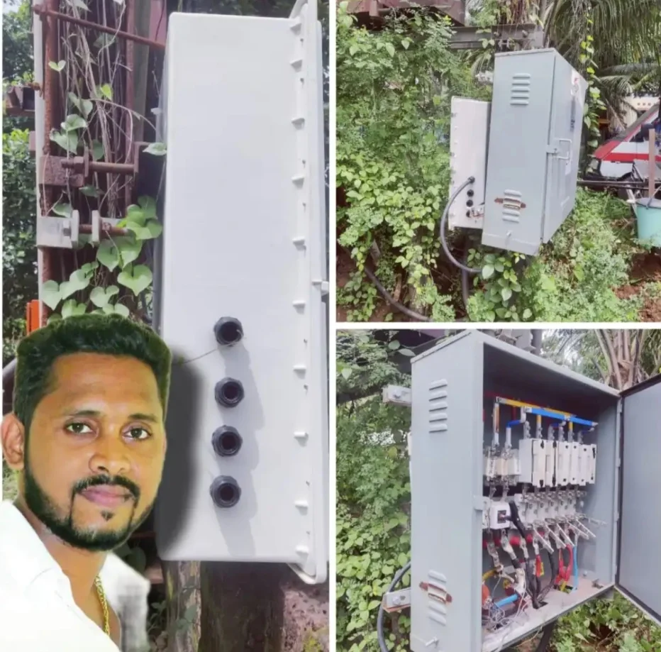 मालवण शहरात विविध ठिकाणी नवीन वीज वितरण बॉक्स आणि दुरुस्ती.
