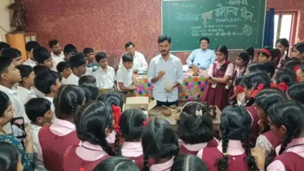भंडारी हायस्कूलमध्ये जागतिक युवा कौशल्य दिन साजरा.
