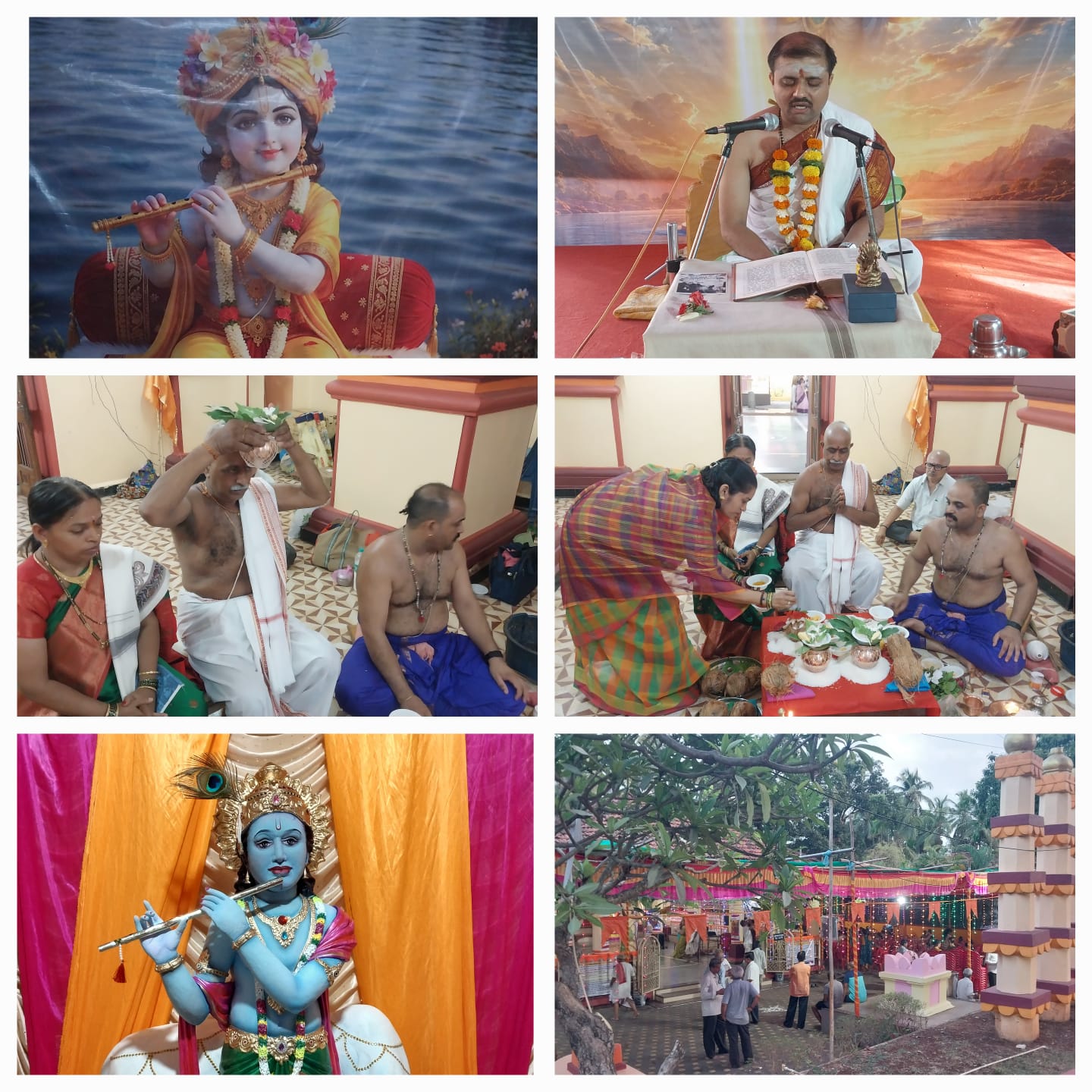 मालवणातील श्री देव नारायण मंदिरात श्रीमद् भागवत सप्ताह सोहळ्याचा उत्साहात शुभारंभ.
