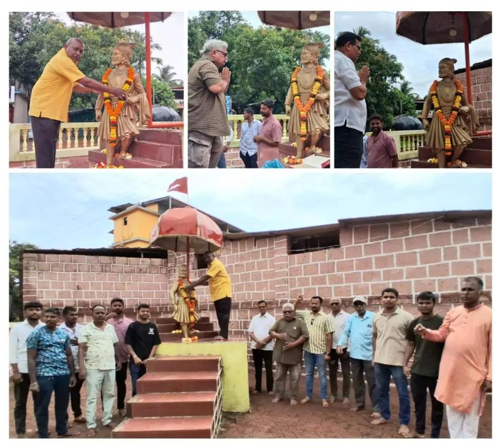 मालवणात बजरंग दलाच्या वतीने ३५३ वा शिवराज्याभिषेक दिन साजरा.