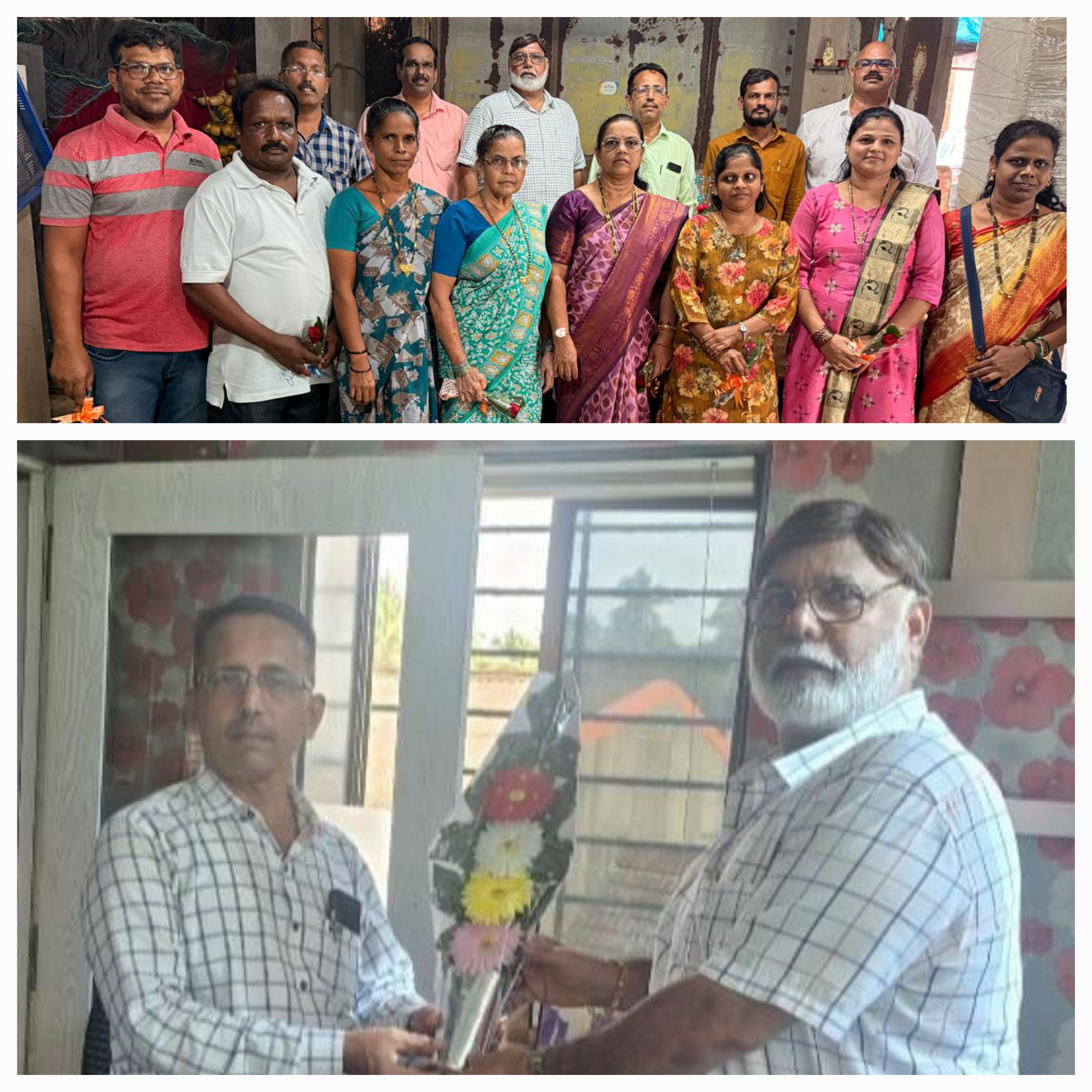 रोझरी मच्छिमार सहकारी संस्था चेअरमनपदी रुजारिओ पास्काॅल पिंटो यांची निवड.